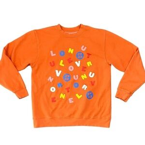 Official Harry Styles' 2022 Love On Tour “Alphabet Soup" Sweatshirt, Size L